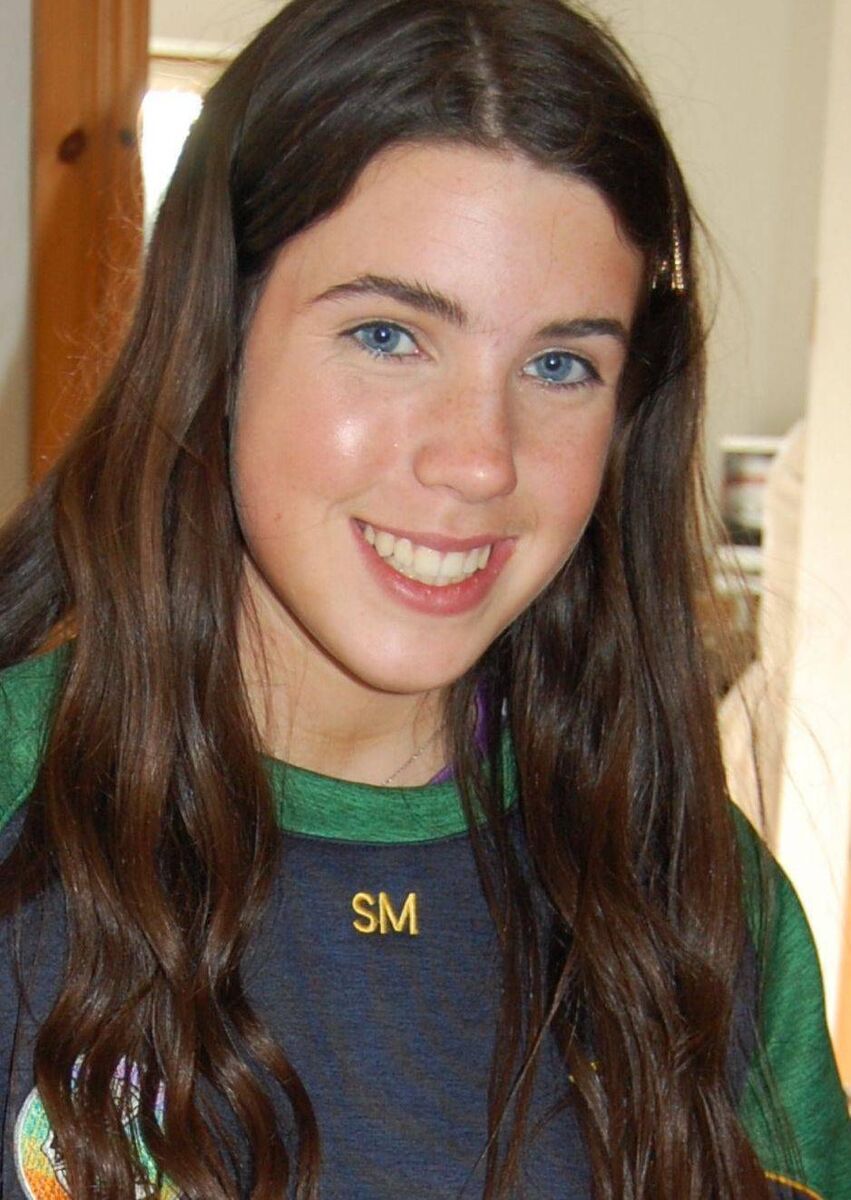 Fourteen-year-old Sarah Mescall, a second-year pupil at Coláiste Muire in Ennis, Co Clare, died in September 2023. Picture: RIP.ie Fourteen-year-old Sarah Mescall, a second-year pupil at Coláiste Muire in Ennis, Co Clare, died in September 2023. Picture: RIP.ie