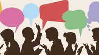 iStock-485190787.jpg Silhouettes of people with colorful speech bubbles