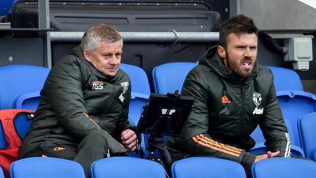 <p>CARRICK AT THE WHEEL: Michael Carrick has emerged as the favourite candidate to be Manchester United’s interim manager for the rest of the season ahead of Ole Gunnar Solskjær. Pic: Glyn Kirk/PA Wire.</p>