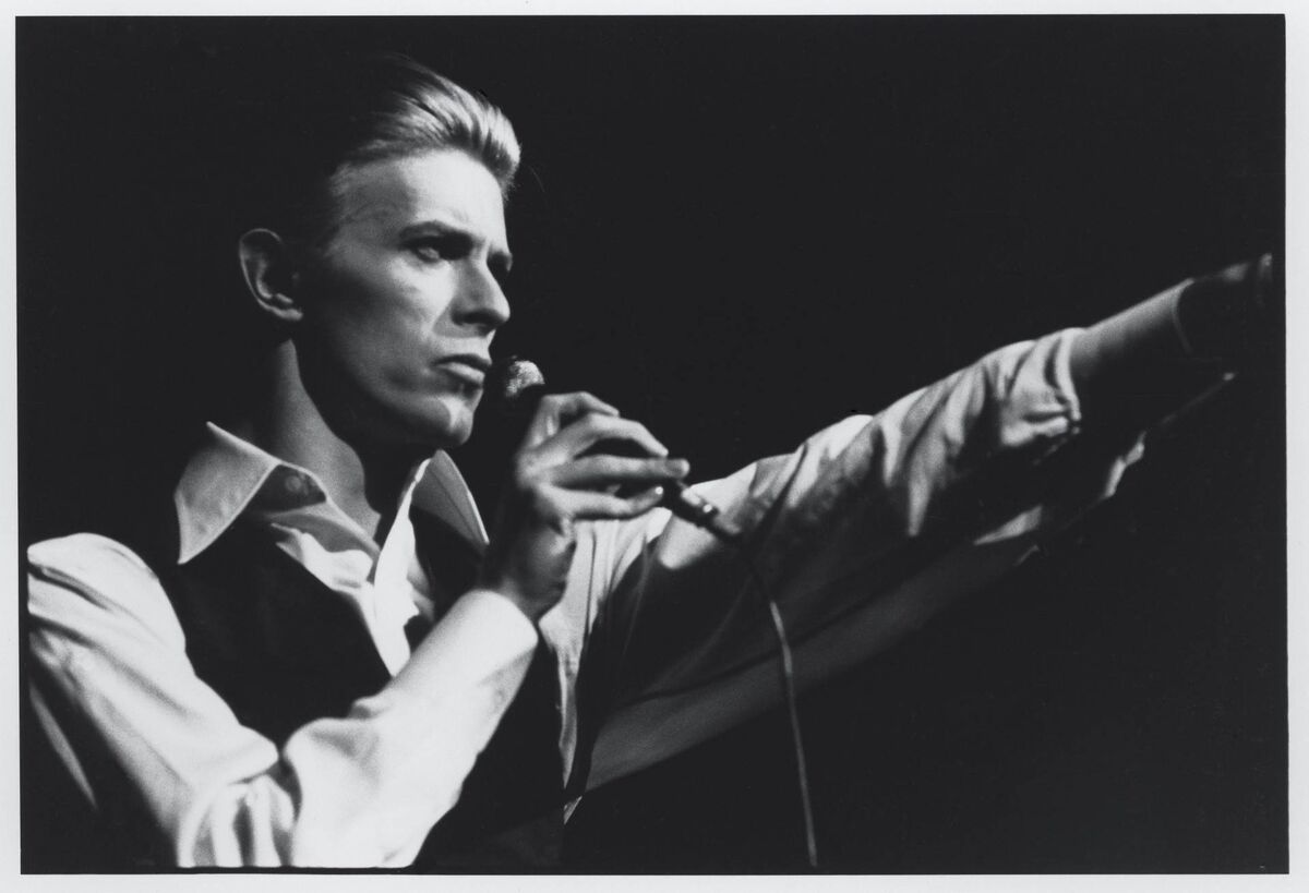  David Bowie in the Thin White Duke era.  Picture: Andrew Kent/Copyright The David Bowie Archive  