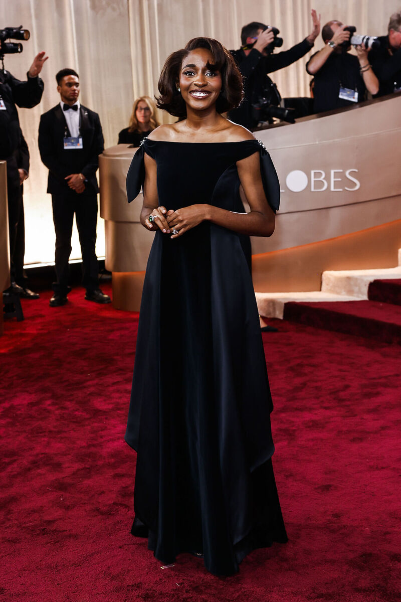 Ayo Edebiri at the 83rd Golden Globe Awards. Picture: Corine Solberg/PA Wire.