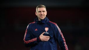 <p>Arsenal coach Per Mertesacker  (Photo by Marc Atkins/Getty Images)</p>