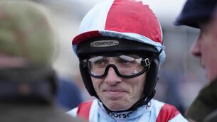 <p>Harry Cobden was Champion jockey in Britain in the 2023/2024 campaign. Pic: Alan Crowhurst/Getty Images</p>
