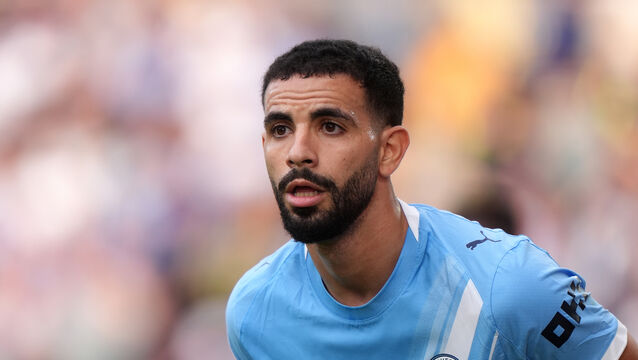 <p>Rayan Ait-Nouri could return for Manchester City (Bradley Collyer/PA)</p>