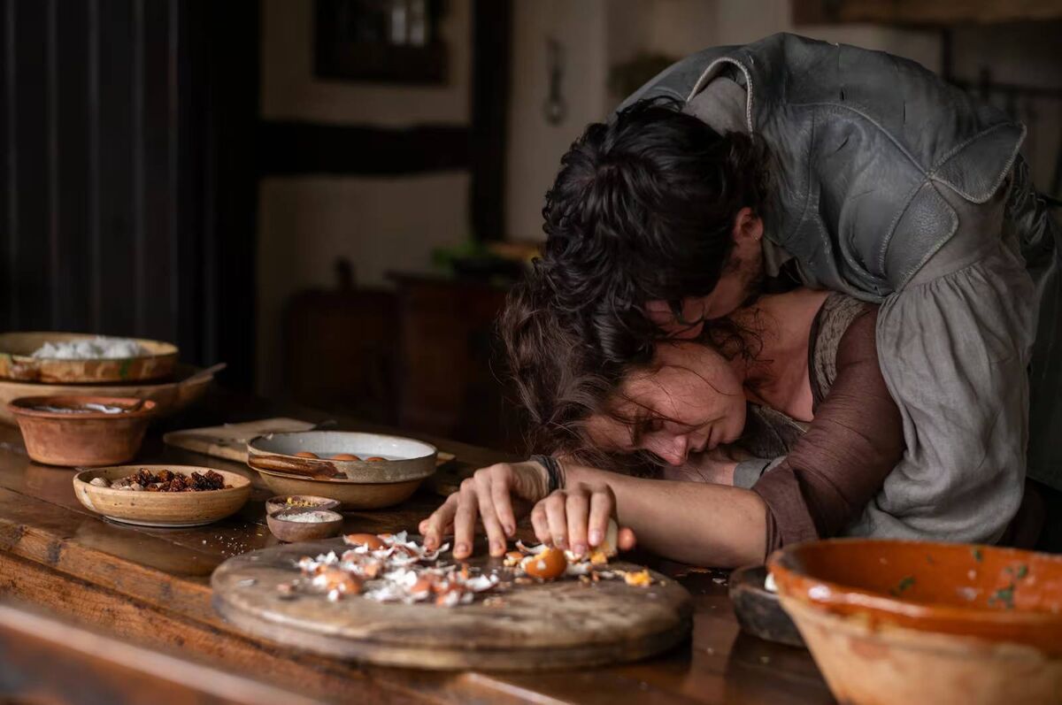 There were several sections in 'Hamnet' when I thought enough of the kneading of plants, and the close-ups of tree sap and dirty fingernails. But the film caught me in the end. Photo: Agata Grzybowska/Focus Features