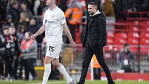 <p>RESPECT: Barnsley head coach Conor Hourihane after the Emirates FA Cup third round match at Anfield. Pic: Peter Byrne/PA Wire.</p> <p>RESPECT: Barnsley head coach Conor Hourihane after the Emirates FA Cup third round match at Anfield. Pic: Peter Byrne/PA Wire.</p>