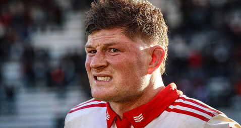 Jack O'Donoghue dejected after the match 11/1/2026