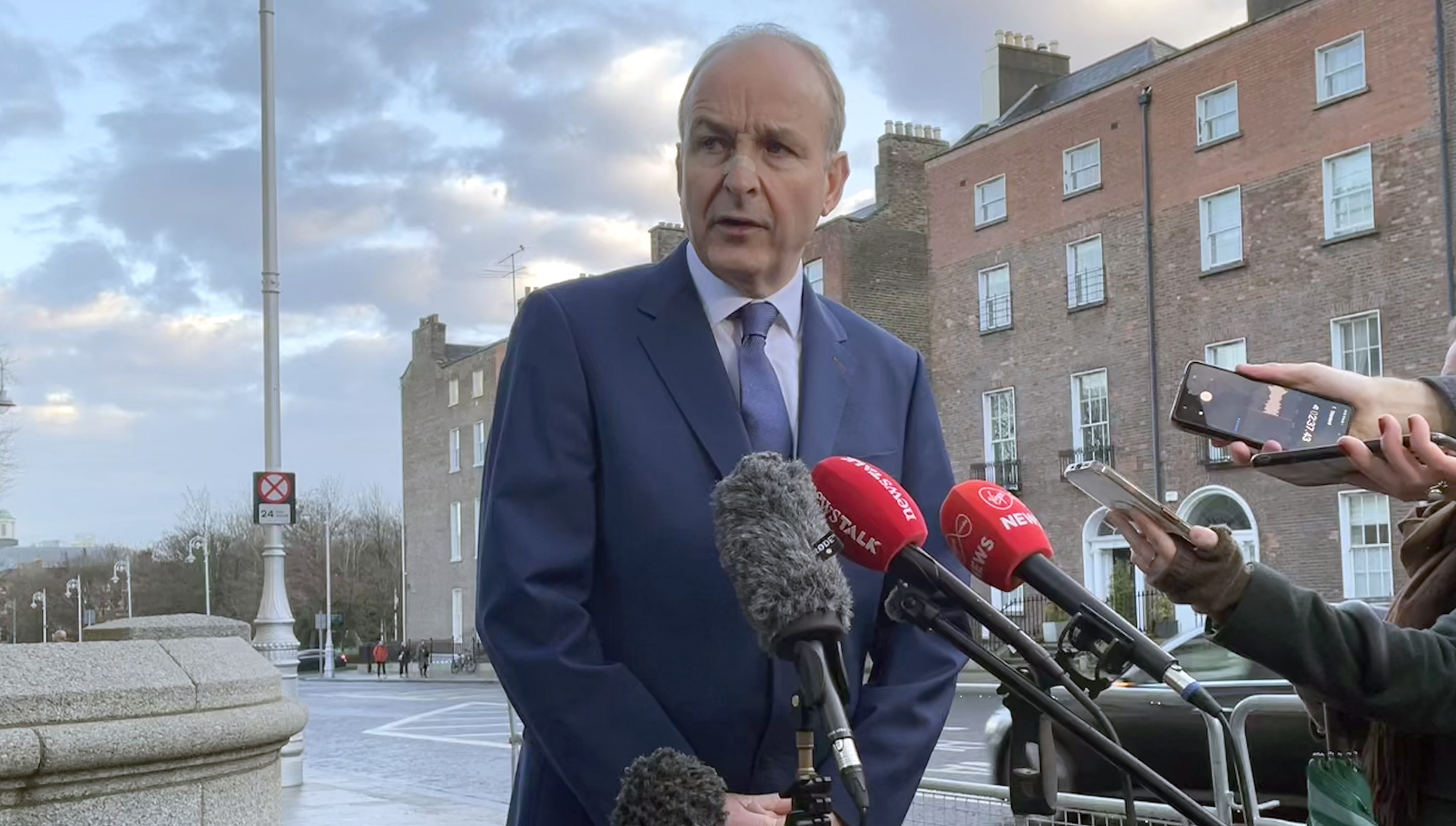 Taoiseach defends proposed asylum law changes on family reunification waiting period