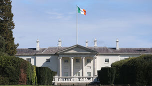 Aras an Uachtarain, home of the Irish President in Phoenix Park, Dublin (PA)