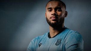 <p>GAVIN AND STOKE CITY: Stoke City have completed the signing of Gavin Bazunu on loan from Southampton. Pic: Stoke City FC. </p> <p>GAVIN AND STOKE CITY: Stoke City have completed the signing of Gavin Bazunu on loan from Southampton. Pic: Stoke City FC. </p>