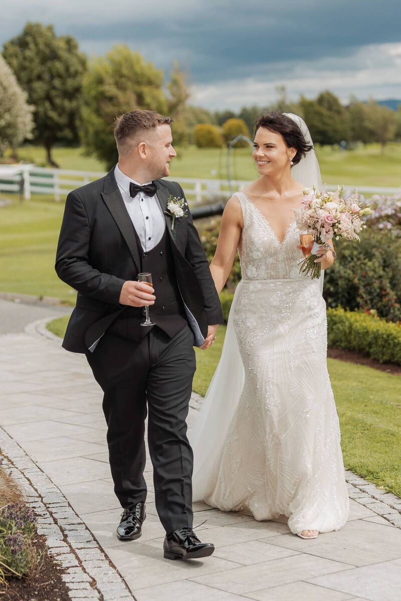Aine Keogh and Dessie Lennon. Pictures: Hu O’Reilly Photography 