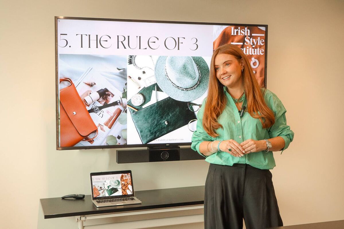 Laura Jordan of the Irish Style Institute Laura Jordan of the Irish Style Institute
