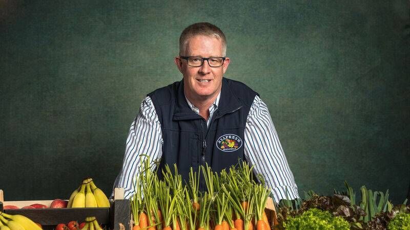 Barra Sweetnam of Allfresh Wholesale. The company has saved 1m plastic packs by going loose on produce.