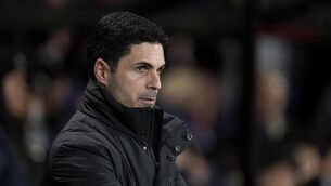 <p>MISSION IMPOSSIBLE?: Mikel Arteta said it is his "mission" to knock Chelsea out of the Carabao Cup and deliver Arsenal's first major trophy in almost six years. Pic: Andrew Matthews/PA Wire.</p>