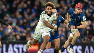 <p>MERCURIAL: La Rochelle’s Simeli Daunivucu. Pic: Morgan Treacy/Inpho</p>