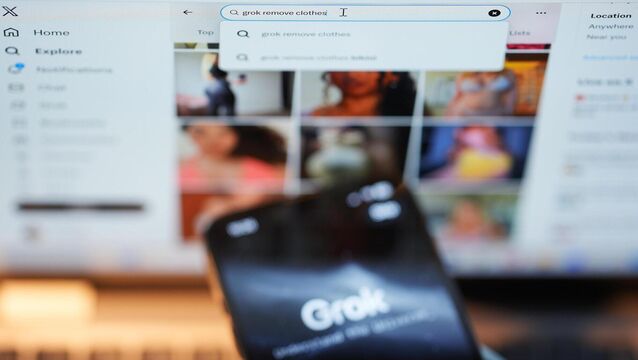<p>Grok, embedded in the social media platform X, has allowed users to create thousands of sexualised images of women and children, by 'undressing people' from real photographs. Picture: Nicholas.T.Ansell</p>