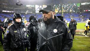 <p>Head coach Mike Tomlin has left the Pittsburgh Steelers.</p> <p>Head coach Mike Tomlin has left the Pittsburgh Steelers.</p>