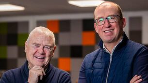 <p> Ger Cassidy Managing Director of TouchStore and Ian Madden Managing Director of Uniphar's Supply Chain and Retail Division.</p> <p> Ger Cassidy Managing Director of TouchStore and Ian Madden Managing Director of Uniphar's Supply Chain and Retail Division.</p>
