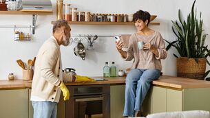 <p>Richard Hogan: 'Don’t beat yourself up because you’re not throwing your partner around the kitchen as you make dinner, that’s just a health hazard. Maybe taking time to just be together would be a nice first step to rekindle intimacy in your relationship.'</p>