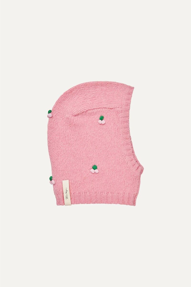 Pink Floral Balaclava, €120, Stine Goya.
