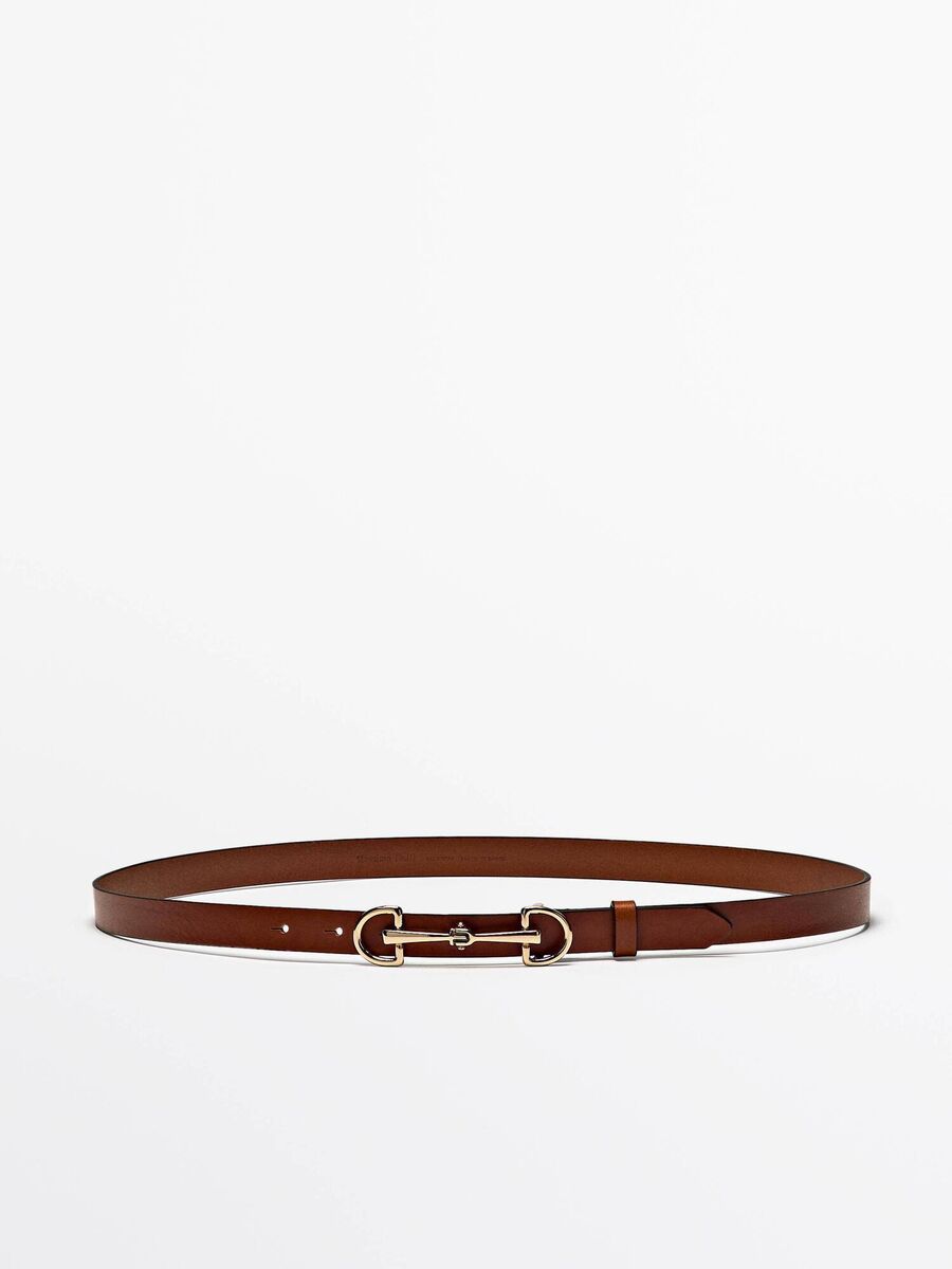 Equestrian Style Belt, €49.95, Massimo Dutti.