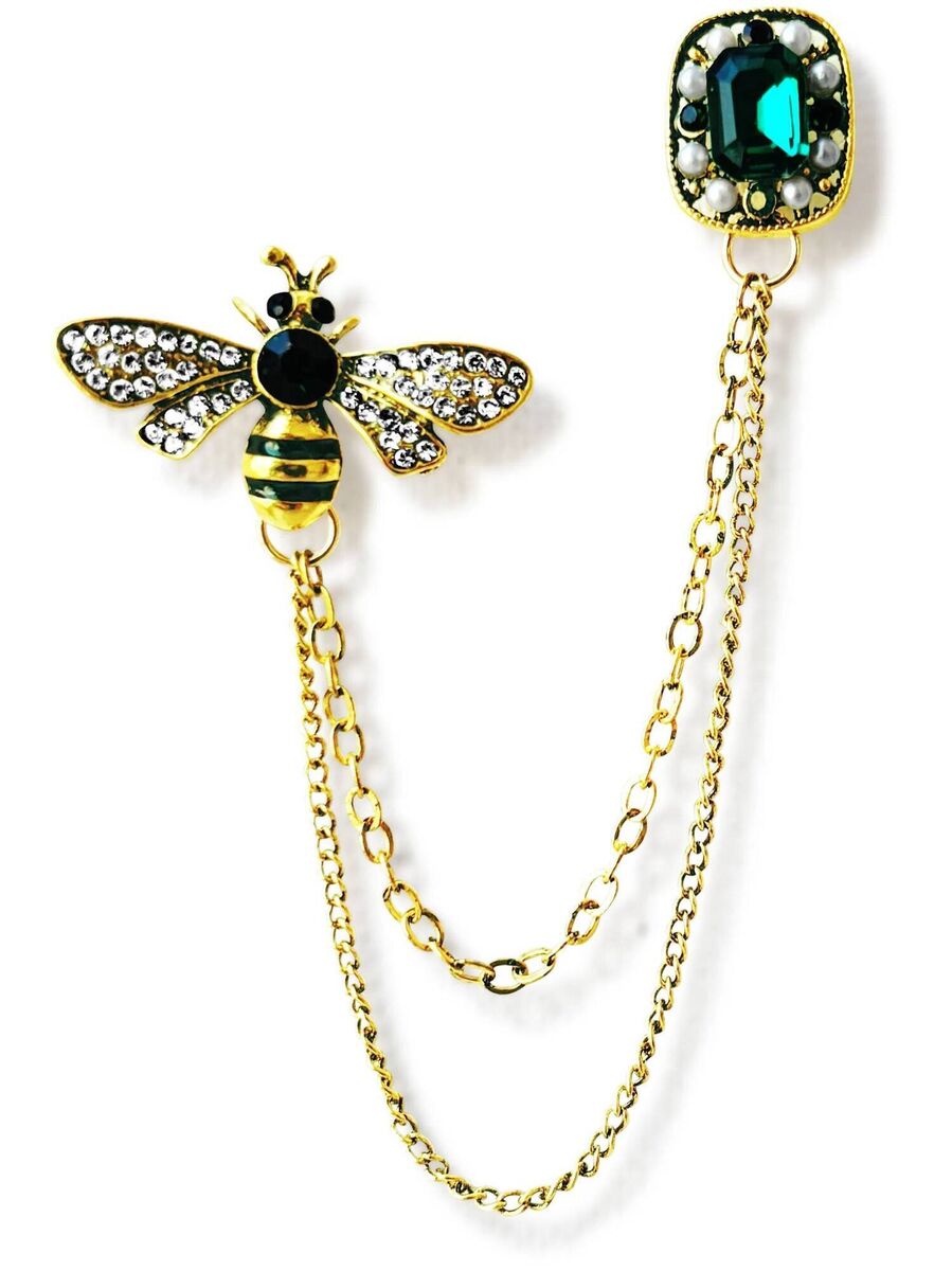 Luxo Bee Brooch, €114, Farfetch.