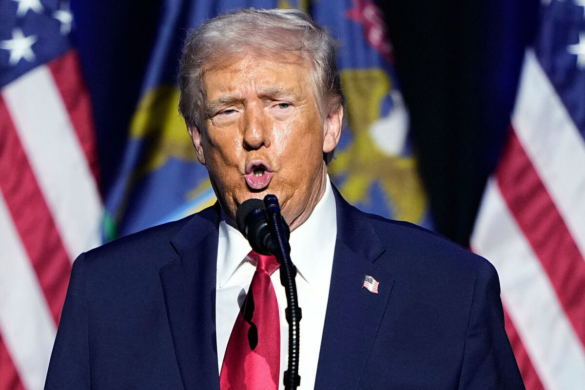 President Donald Trump speaks at the Detroit Economic Club, Tuesday, Jan. 13, 2026 in Detroit. Picture: AP Photo/Ryan Sun