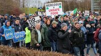 IRELAND-TRADE-AGRICULTURE-FARMS-PROTEST