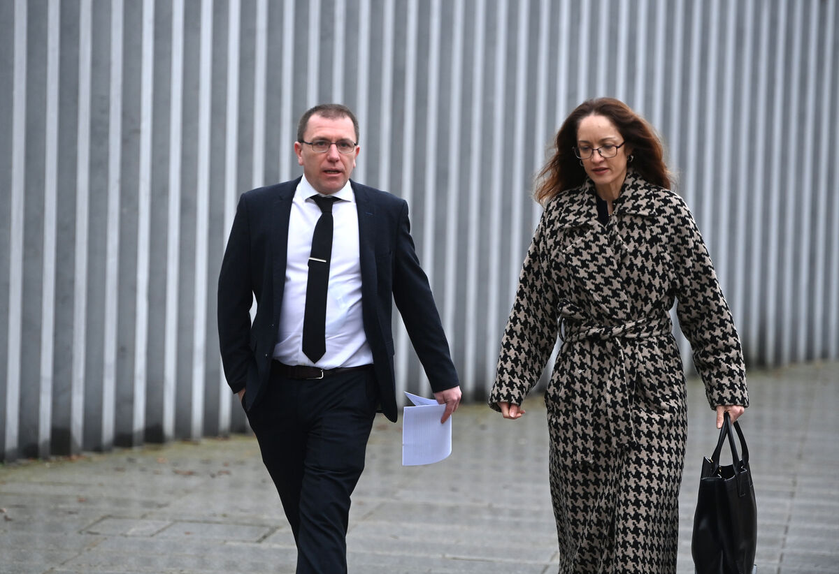 Husband of deceased Laura Liston, Fergal Mannion and Scarlett O'Sullivan, Senior Associate, Callan Tansey Solicitors at the inquest on Wednesday morning. Picture: Larry Cummins Husband of deceased Laura Liston, Fergal Mannion and Scarlett O'Sullivan, Senior Associate, Callan Tansey Solicitors at the inquest on Wednesday morning. Picture: Larry Cummins