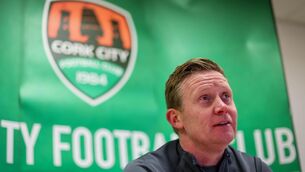 <p>BARRY THE SCOT: Cork City unveil Barry Robson as their new manager. Pic: ©INPHO/Ryan Byrne.</p>