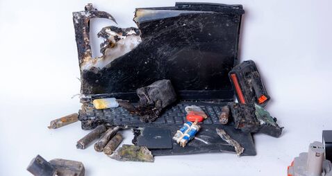 Wasteful and dangerous to dump batteries and electronics