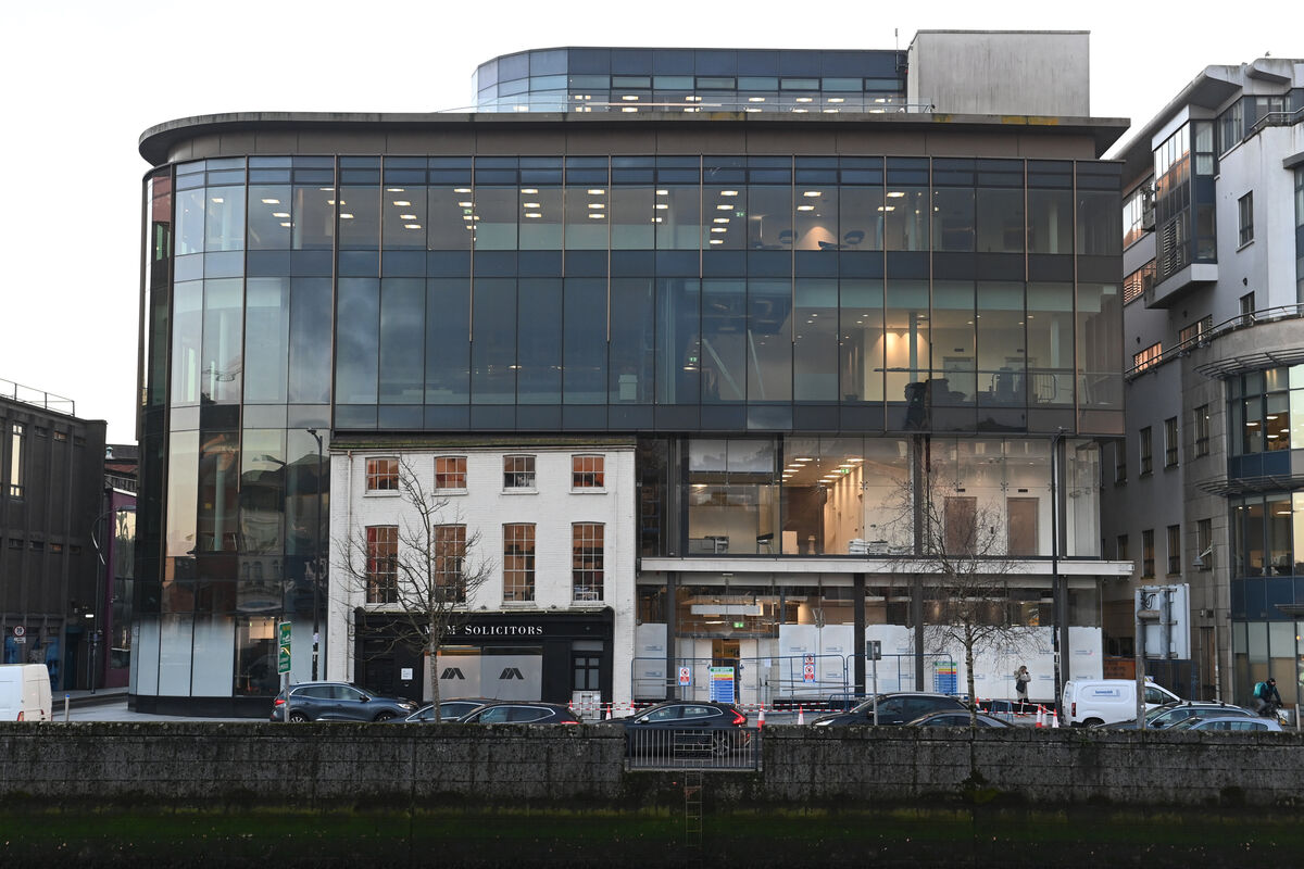 Work is already underway to revamp the office space Picture: Larry Cummins Work is already underway to revamp the office space Picture: Larry Cummins