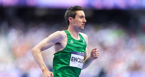 Mark English during the race 7/8/2024