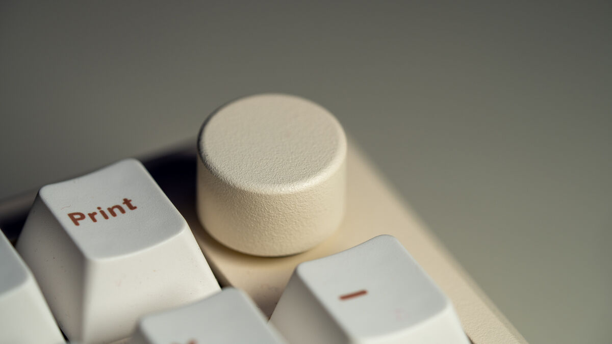 The metal rotary knob adds a premium touch and enables quick volume adjustments. Picture: Noel Campion.