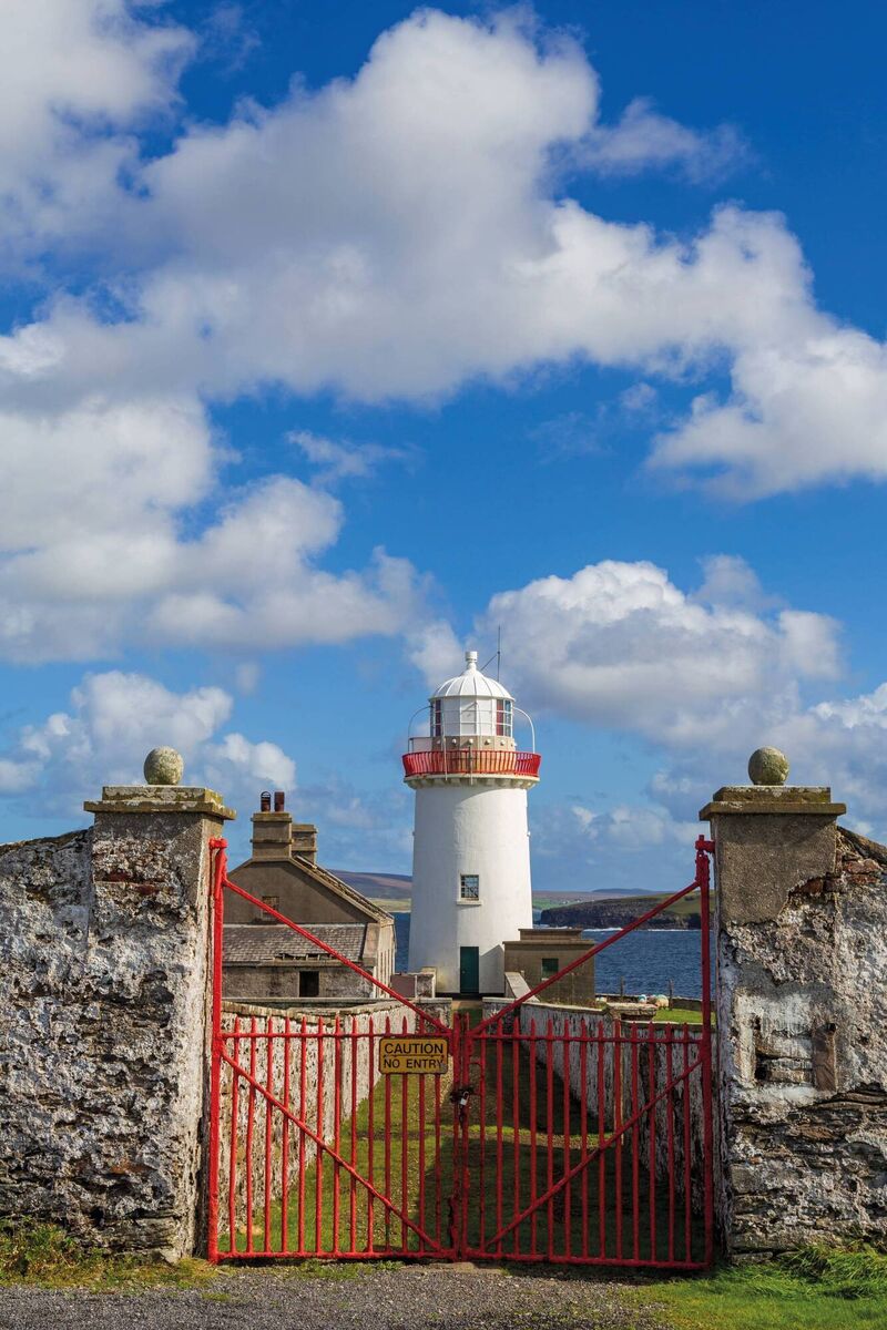 Broadhaven Lighthouse, Mullet Peninsula, County Mayo, Ireland Broadhaven Lighthouse, Mullet Peninsula, County Mayo, Ireland