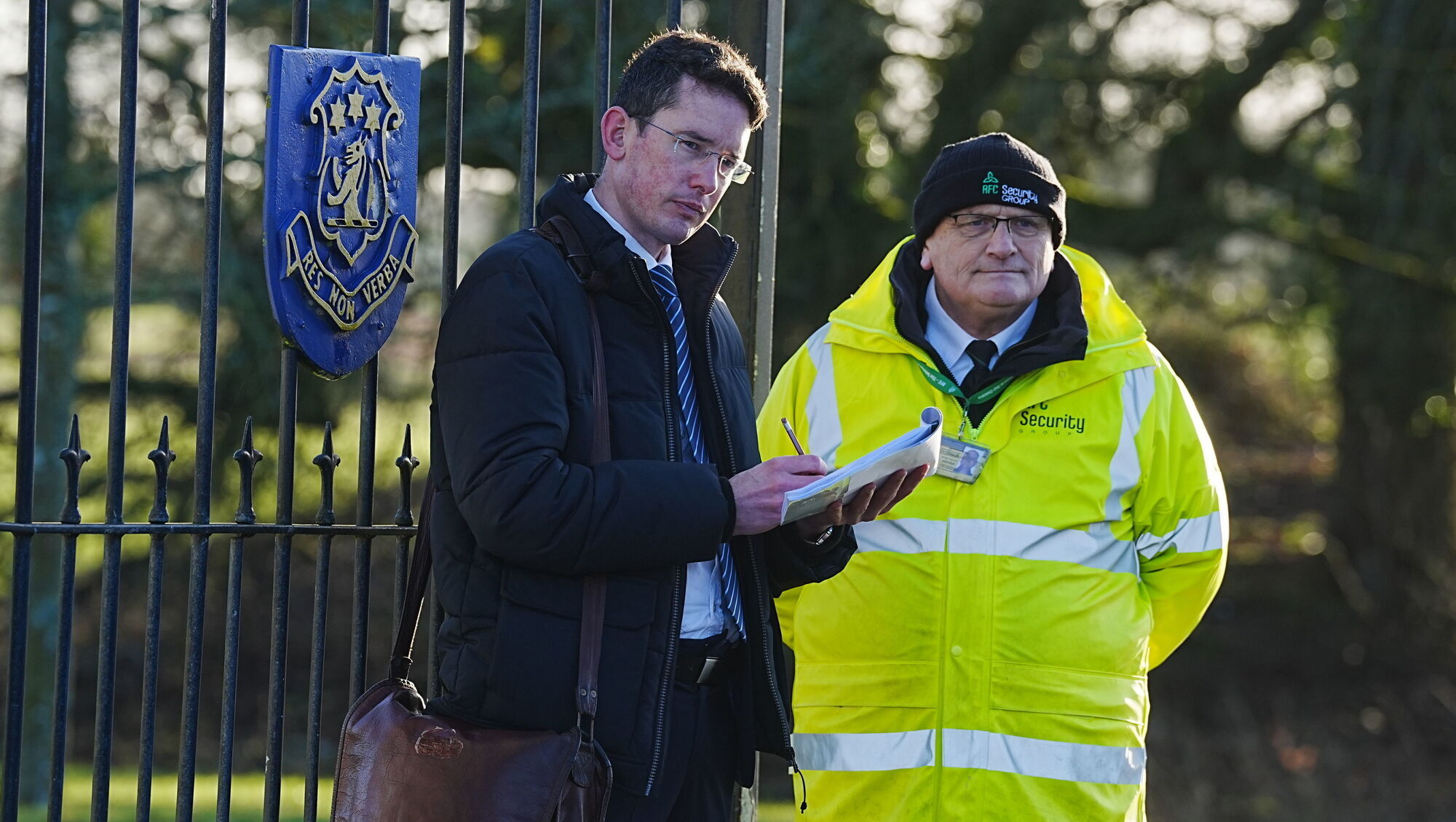 Enoch Burke arrives at Westmeath school following release from prison 