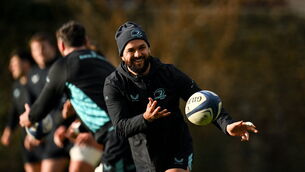 <p>Jamison Gibson-Park during Leinster Rugby squad training at UCD. Pic: Sam Barnes/Sportsfile</p>