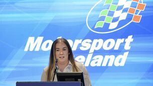<p>Kelsey Kirby - Motorsport Ireland's Sport Development Officer. Pic: Michael Chester. </p>