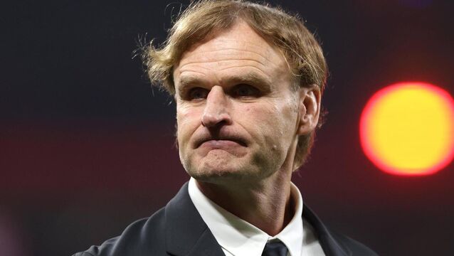 <p>Scott Robertson, the departing New Zealand head coach. Pic: David Rogers/Getty Images</p>