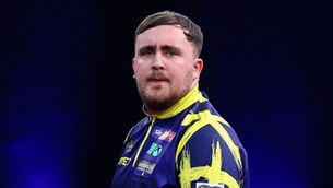 <p>Luke Littler beat Paul Lim in the Bahrain Masters. Picture: Taylor Lanning/PDC</p>