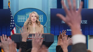 <p>White House press secretary Karoline Leavitt. Picture: Evan Vucci/AP</p>