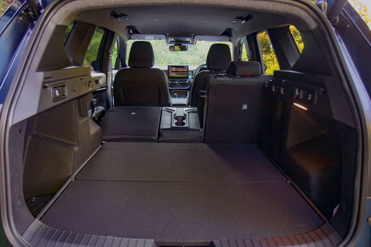 The Dacia Bigster 4x4 spacious interior