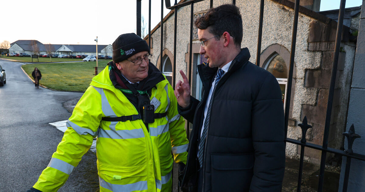 Enoch Burke outside Co Westmeath school for second day after prison ...