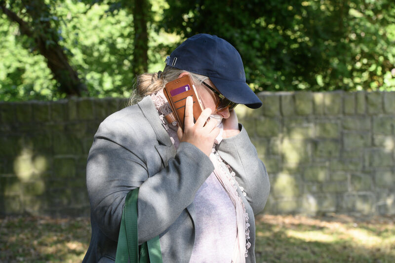 Catherine O'Brien efforts at Waterford Circuit Court to hide her face with scarves brought more attention on her than she had hoped. File picture: Dan Linehan Catherine O'Brien efforts at Waterford Circuit Court to hide her face with scarves brought more attention on her than she had hoped. File picture: Dan Linehan