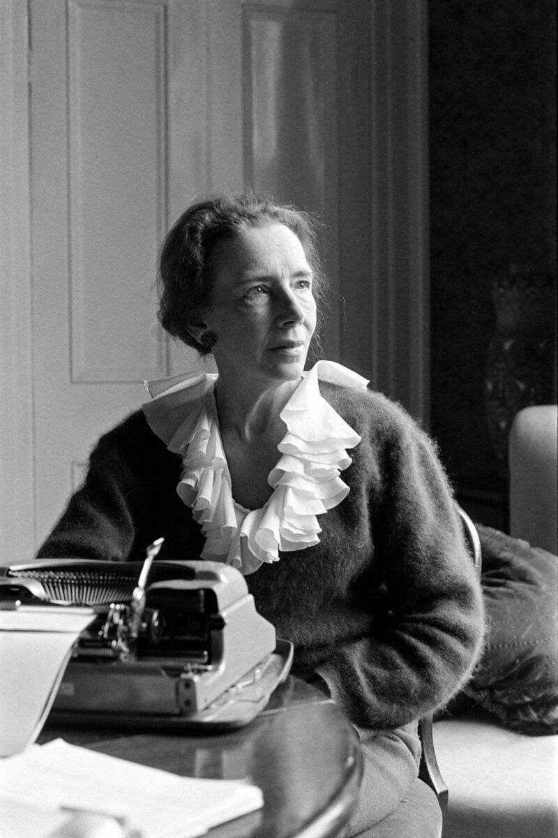 Maura Laverty in 1963. Picture courtesy of RTÉ Archive.