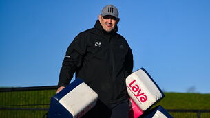 <p>Head coach Clayton McMillan during Munster training at the University of Limerick. Pic: David Fitzgerald/Sportsfile</p>