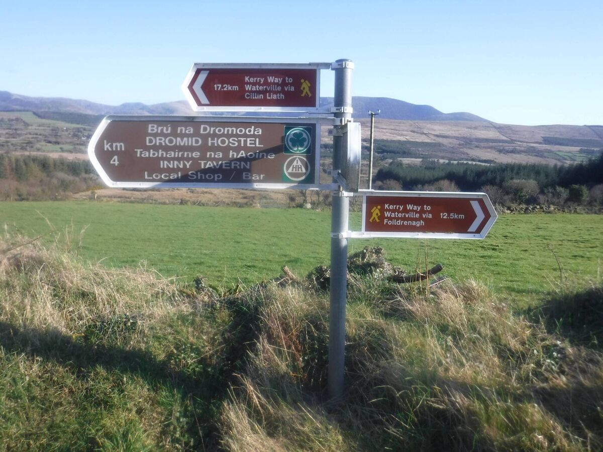 Kerry Way is traditionally broken into nine different stages