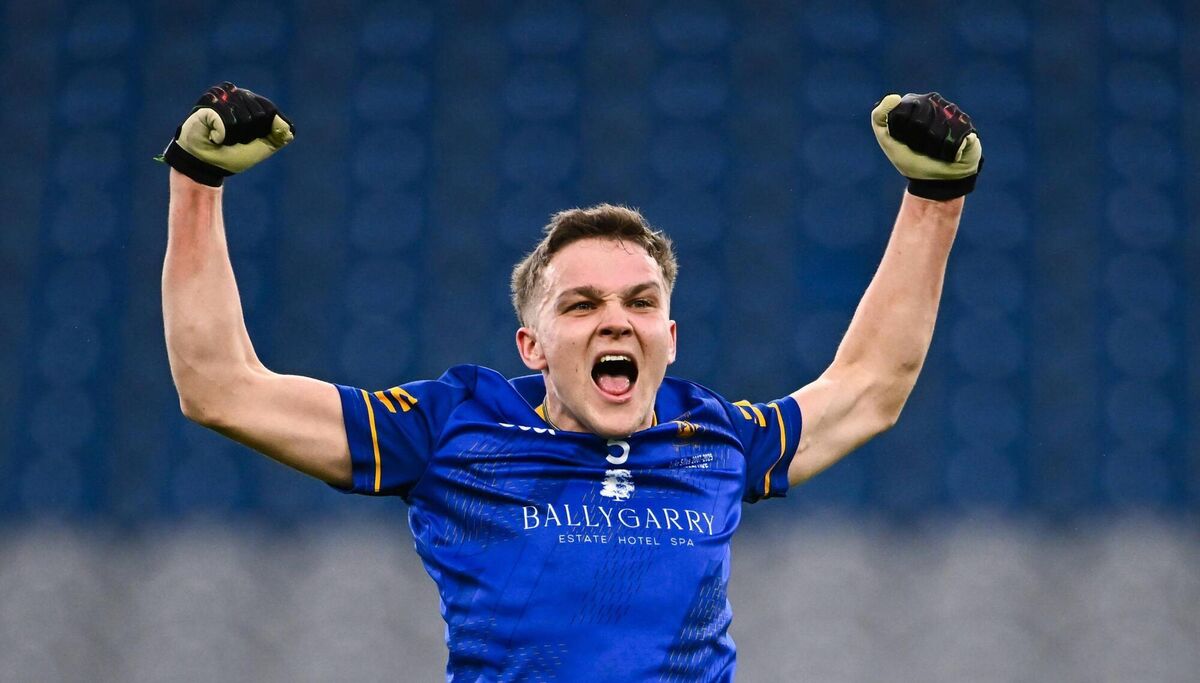 Wing back Cathal Dunne, who had an All-Ireland final stormer, after his side's Croke Park success. Pic: Piaras Ó Mídheach/Sportsfile
