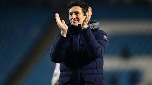 <p>Keith Andrews, Manager of Brentford, applauds the fans after victory in the Emirates FA Cup Third Round match with Sheffield Wednesday  (Photo by Harriet Massey/Getty Images)</p>
