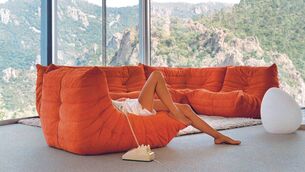 <p>Some iconic sofa profiles like the pillow-style Togo are low, wide and closer to a mattress than a chair; from €3680 for a small sofa, Ligne Roset, Dublin. </p>